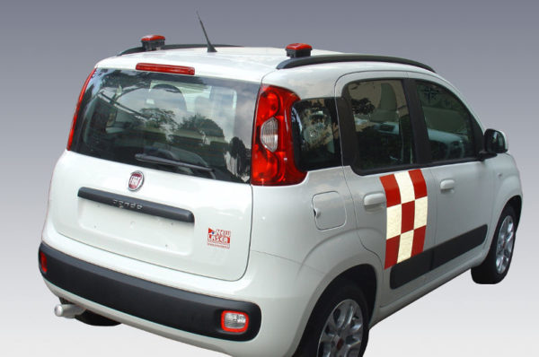 Faretto colore rosso a luce fissa - immagine 2